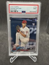 2018 TOPPS SHOHEI OHTANI #700 ROOKIE CARD GRADED PSA 9 MINT picture