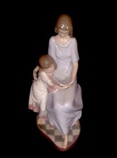 Lladro Bedtime Story Mother Daughter #5457 Retired picture