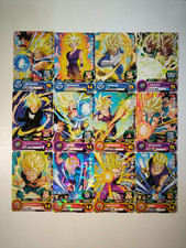 LOT OF 12 DRAGONBALL HEROES CARDS SUPER SAIYAN 1 STAR SET CARDS JAPANESE  #2562 picture
