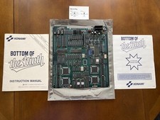 Konami, Bottom of the ninth, PCB, JAMMA Recapped, Instruction Manual picture