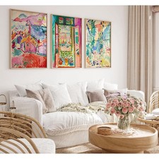 Pennclys Henri Matisse Prints - D 24x36 Set of 3 for Bedroom Living Room picture