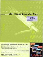 PPOT12 PICTURE/ADVERT 11X8 D'ADDARIO EXP GUITAR STRINGS picture