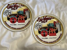 Vintage 1994 Las Vegas Coca-Cola & McDonald’s collector plates -rare set of 2￼￼￼ picture