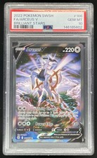 2022 Pokemon Sword & Shield Brilliant Stars #166/172 Arceus V PSA 10 picture