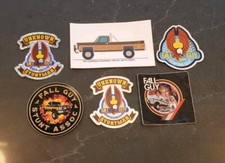COLT SEAVERS UNKNOWN STUNTMAN 1980s TV 📺 Series Stickers VARIETY PACK (6) picture