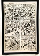 Fantastic Four #83 pg. 17 by Jack Kirby 11x17 FRAMED Original Art Poster Marvel  picture