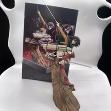 Attack On Titan Mikasa Ackerman Pvc Figure Statue Anime Collectible Gift Stock picture