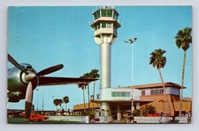 1962 Air Traffic Control Tower at Sky Harbor Airport Phoenix AZ Postcard picture