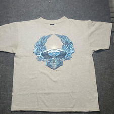 Vintage 90s Harley Davidson Heaven Shirt XL Holoubek Single Stitch Alamo City TX picture