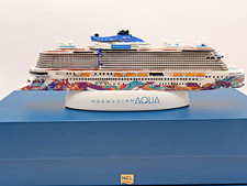 Norwegian Aqua Inaugural 10” Cruise Ship Model New In Box NCL picture