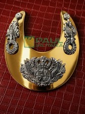 BRITISH Military Brass GORGET 1775–1776 Revolutionary War  picture