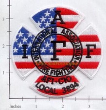 Maine - Scarborough ME Fire Dept Patch IAFF AFL CIO Local 3894 picture