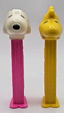 Snoopy & Woodstock Vintage 2000 Peanuts Series 2 PEZ Dispensers Loose Hungary picture