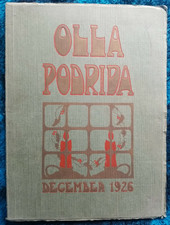 OLLA PODRIDA Berkeley High School 1926 Yearbook December Berkley San Francisco picture