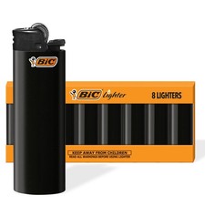 BIC Special Edition Pocket Lighters, Black, 8-Count picture