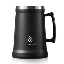 Ideus Insulated Beer Stein, 24/34oz Stainless Steel Double Walled Beer Mug Giant picture