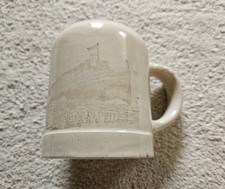 Rare 1920's Detroit Souvenir Beer Tankard D&C Line Image Front Thick Mold Ship picture
