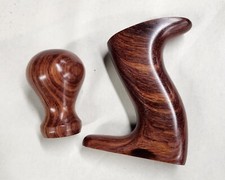 Cocobolo Tote & Knob for Stanley No 3, 4, or 5 1/4 Hand Plane w/ High Knob picture