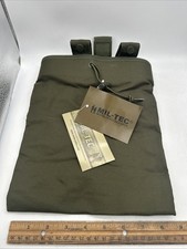 Mil-Tec Empty Shell Pouch OD Green 100% Polyester NOS 16156001 picture