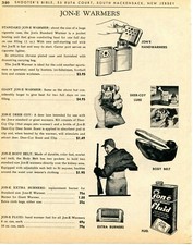 1966 Print Ad of Jon-E Warmer Handwarmers & Deer Lure picture