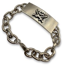 Disney 2017 Pirates Of The Caribbean Dead Man Tell No Tales ID Tag Bracelet  picture