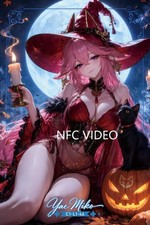 Yae Miko Anime Waifu Card With NFC Chip A5 Oversized Collectible Art Card picture