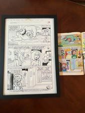 Original Sabrina the Teenage Witch #14 Comic Art Page (2000) + Comic – Archie picture
