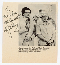 Eugene Levy - Signed Trimmed Book Page Photograph picture