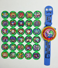 Yo-kai Watch DX Model Zero w/ 30 Green Medals Bandai Japan Tested Working picture