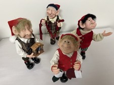 4  Vintage Whitehurst The Company Zim's The Elves Themselves Wendell Figurines picture
