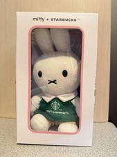 NEW Starbucks x Miffy Boxed Plush Bunny Rabbit Barista Apron 2026 Limited LE picture