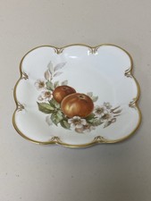 Vintage Hackefors Porslin Sweden Apple Peach Plate Serving Dish picture