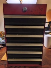 Vintage Craftsman side Toolbox Red 6 Drawer 706- 652030 USED READ DESCIRPTION picture
