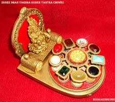 Shree Dhan Varsha Kuber Yantra Chowki  picture