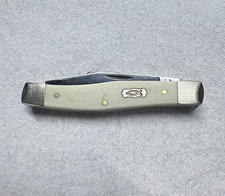 Case XX 3032 SS Vintage Original 3-Blade Clip & Pen Slipjoint White 2010 picture