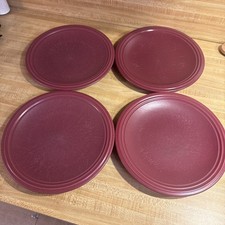 Pfaltzgraff Terrace Raspberry Luncheon Plate Set Of 4 - 10.5” Plate picture