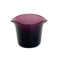 Steuben Amethyst Art Glass Wine Glass Cooler #7716 Signed picture