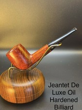 Vintage Jeantet De Luxe Oil Hardened Billiard Tobacco Pipe picture
