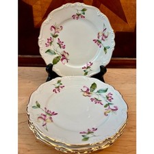 Edelstein Bavaria Plates Set of 4 Maria Theresia 6” Honeysuckle 18783 picture