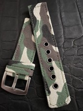 Officine Panerai Panerai Belt 24Mm Camouflage Canvas Fabric Panerai Etc. Vintage picture