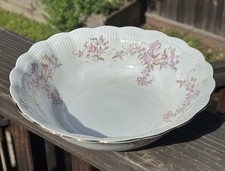 Walbrzych Bone China Large Serving Bowl Made In Poland D 9.25” picture