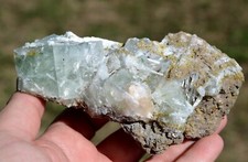 Fluorapophyllite-(K) & Scolecite Stilbite 421 grams - Wagholi, Pune, India picture