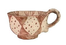 Mohave Teacup Pottery   ca. 1910  Size 2.25