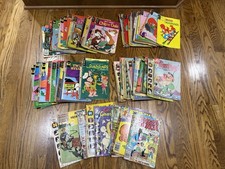 Silver Age Comic Lot 1950s+ Disney, Flinstones, Gold Key, Whitman, Carlton +++ picture