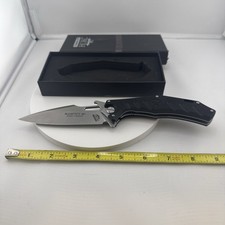 Tactical Russian HOKC Finka Mangust II Folding Blade Knife D2 Steel Blade + Clip picture