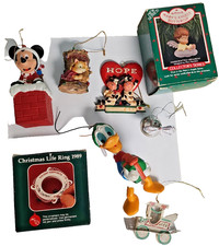 Eclectic Mixed Christmas Ornament Lot – Unique Assortment, Variety Colors & Styl picture