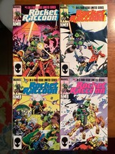 ROCKET RACCOON 1-4 COMPLETE SET (1985 Limited Series) Marvel Mignola Art NM picture