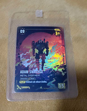 CD Projekt Cyberpunk TCG Adam Smasher Metal Over Meat #09 Card (2026) picture