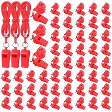 Honoson Whistle for Adults with Lanyard Plastic Safety Emergency Whistle Surv... picture