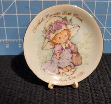 AVON Mothers Day 1981 Plate Collectible Cherished Moments Last Forever 5
